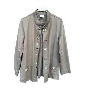 Soft Surroundings Multi Button Front Jacket Size Large